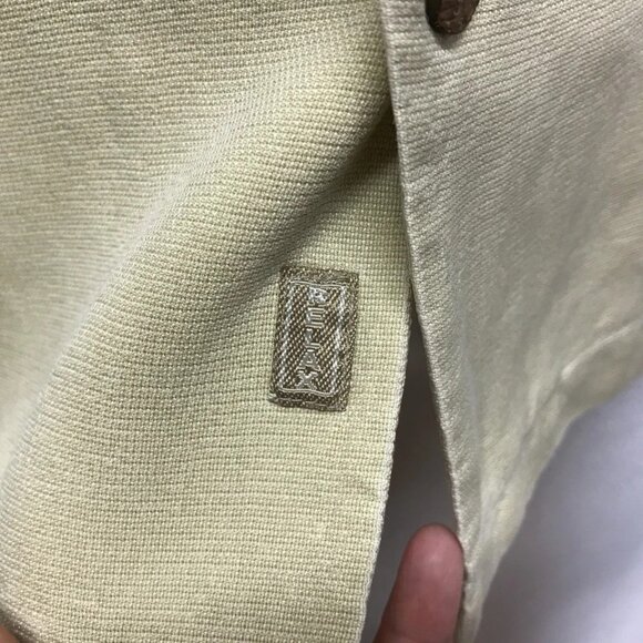 Tommy Bahama Shirt Mens XXL Beige Silk Embroidered Cigar Club Short Sleeves - Picture 5 of 9